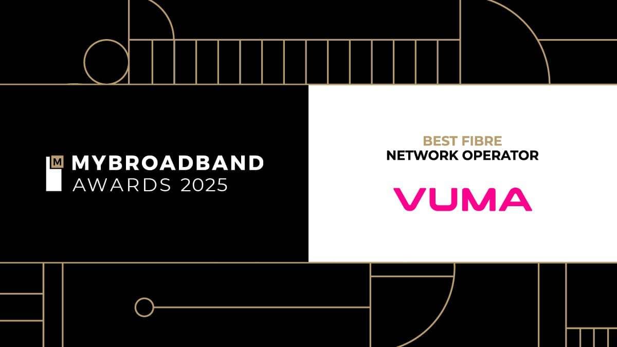 Good guys finish first – How VUMA won the 2025 MyBroadband Award for Best Fibre Network Operator